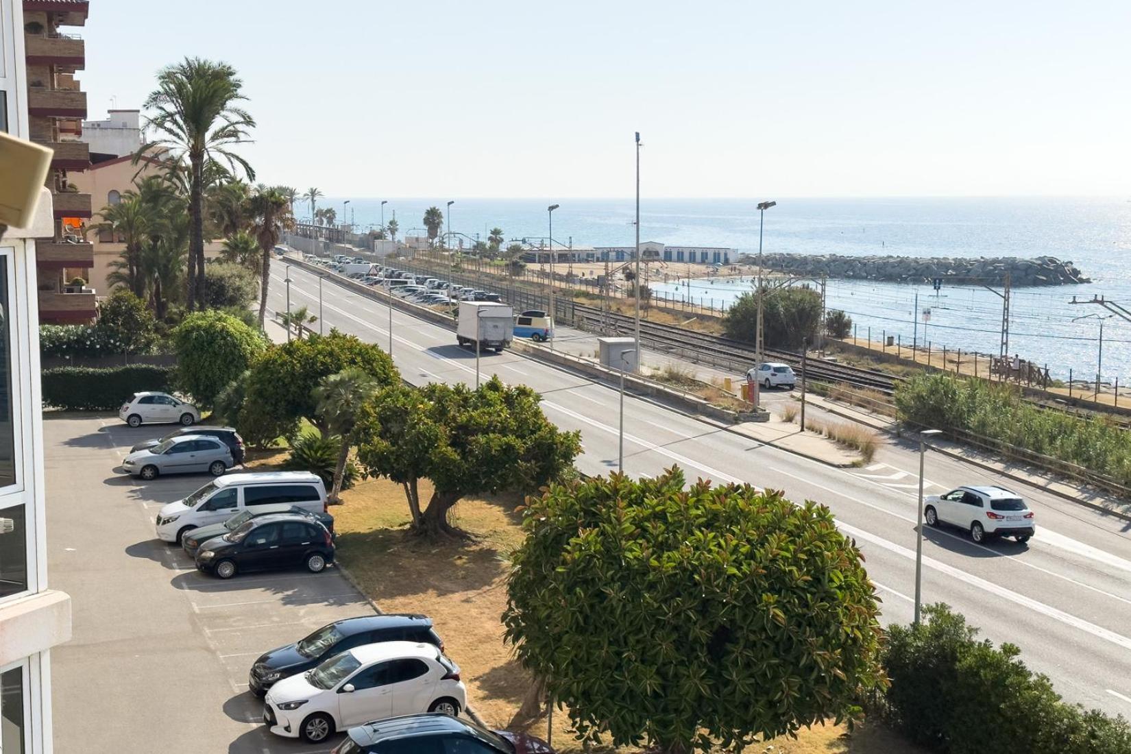 Impresionante Apartamento Delante Del Mar Vilassar De Mar Buitenkant foto